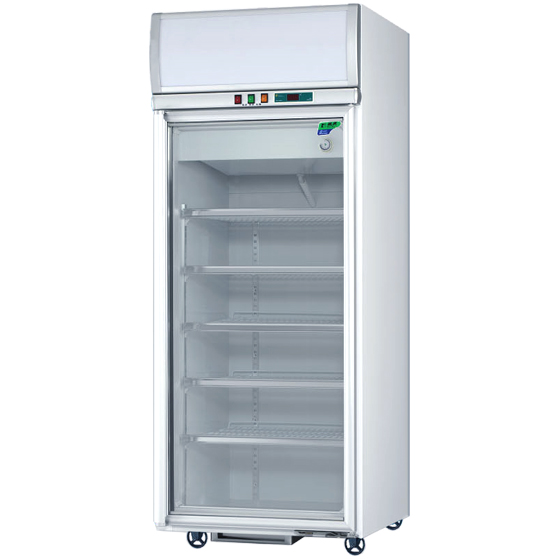 Single-Door Showcase Refrigerator 1